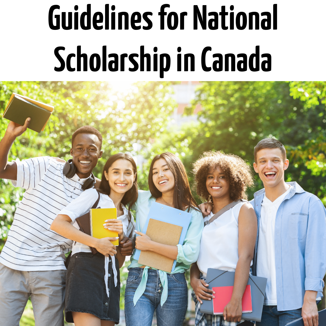 Guidelines for National Scholarship in Canada